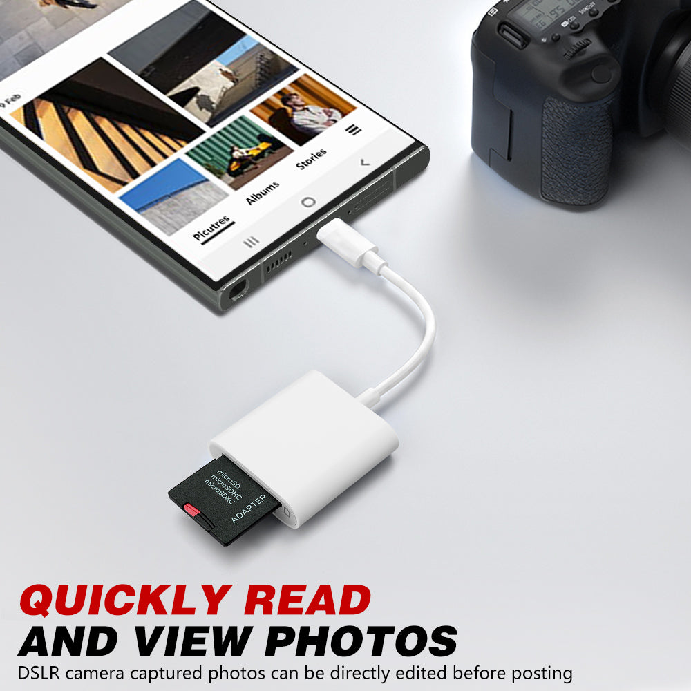 USB-C To SD Card TF Memory Reader Adapter - Eastlakes Electronics
